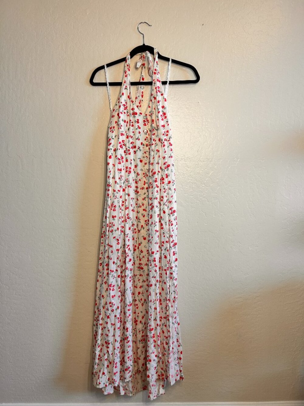 MINKPINK White Floral Halter Dress